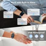 Alexa-Enabled Smartwatch, 1.83" Fitness Tracker