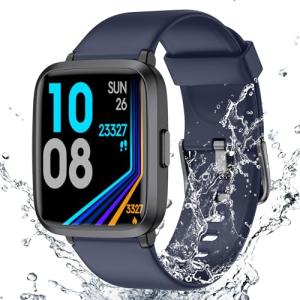 Waterproof Fitness Tracker with Heart Rate Monitor