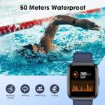 Waterproof Fitness Tracker with Heart Rate Monitor