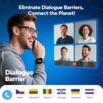 AI Bluetooth Translation Smart Glasses with Speakers