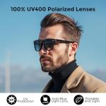 Domhong AI Smart Glasses with Bluetooth Translation