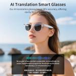 Smart Translation Glasses with ChatGPT AI, Bluetooth