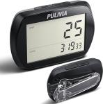 PULIVIA Clip-On 3D Pedometer for Walking