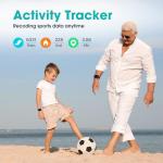 Waterproof Fitness Pedometer Watch for Seniors