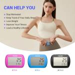 PULIVIA Clip-On 3D Pedometer for Walking