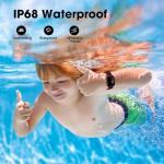 Waterproof Fitness Pedometer Watch for Seniors