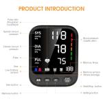 Automatic Upper Arm Blood Pressure Monitor with Large Screen