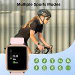Waterproof Fitness Tracker Watch with Heart Rate Monitor