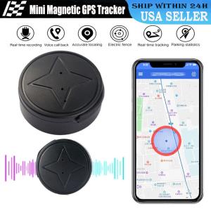 Mini Magnetic GPS Car Tracker with Real-Time Location