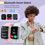 Women's Smartwatch with Fitness Tracker and Alexa