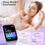 2025 Smartwatch with Alexa, Fitness Tracker, IP68 Waterproof