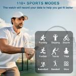 2025 Waterproof Smartwatch for iPhone and Samsung