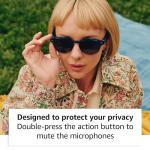 Blue Tortoise Smart Glasses with Alexa