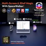 VITURE Pro XR/AR Glasses with Neckband 135