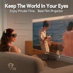 TQSKY T1 AR Glasses with 1080P Screen