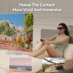 TQSKY T1 AR Glasses with 1080P Screen