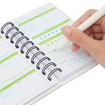 Calorie Counter Notebook - 90-Day Food Tracker