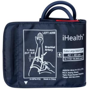 iHealth Extra Large Blood Pressure Cuff for Big Arms