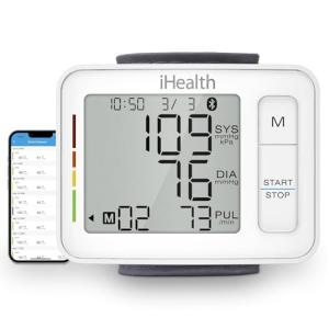 iHealth Bluetooth Blood Pressure Monitor with Carrying Case