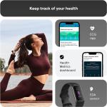 Fitbit Charge 5 Health & Fitness Tracker Bundle