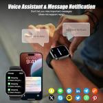 ganopterygon 2.01" HD Smart Watch with 120 Sports Modes