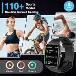 2025 Smartwatch with Alexa, Fitness Tracker, IP68 Waterproof