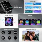 ganopterygon 2.01" HD Smart Watch with 120 Sports Modes