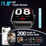 2025 Smartwatch with Alexa, Fitness Tracker, IP68 Waterproof