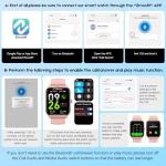 Wat smartwatch for women: calls, fitness, waterproof