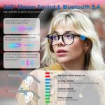 AI Smart Glasses with Bluetooth and Voice Control