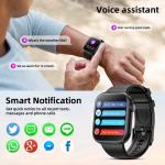 1.85-Inch Smart Watch with Calling & Fitness Tracking