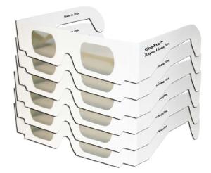 Cine-Pro Polarized 3D Glasses - 6 Pairs