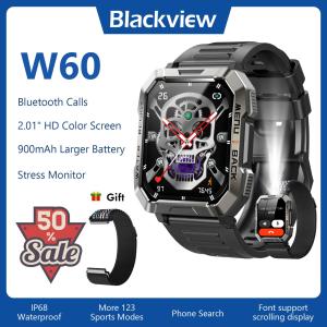 Tactical Waterproof Smart Watch Health Tracker for Men