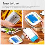 Bluetooth Blood Pressure Monitor with App Compatibility