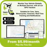 Track Wise CT1 4G GPS Car Tracker
