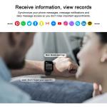 2025 Smart Watch For Men/Women, Waterproof Smartwatch Bluetooth iPhone Samsung