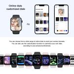 2025 Smart Watch For Men/Women, Waterproof Smartwatch Bluetooth iPhone Samsung