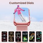 Fitness Tracker Smart Watch for Women: Health Activity Trackers with Heart Rate Blood Oxygen Sleep Monitor Step Counter Sport 1.47" Touchscreen IP68 Waterproof Smartwatch Compatible Android iOS