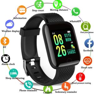 Waterproof Sport Smart Bluetooth Watch Bracelet Sport Heart Rate Fitness Tracker