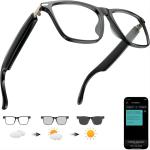 AI Translation Smart Glasses with Photochromic Lenses for 160+ Languages