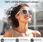 AI Smart Glasses with Chat GPT,Bluetooth Glasses with 150+ Translation,Smart Gla