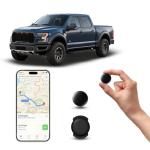 Mini GPS Tracker for Vehicles – Hidden Magnetic Car Tracker Device, Real-Time GPS Tracking for Kids, Car, Pets, No Monthly Fee, Works with Apple Find My, Vehicle Locator, No SIM Required