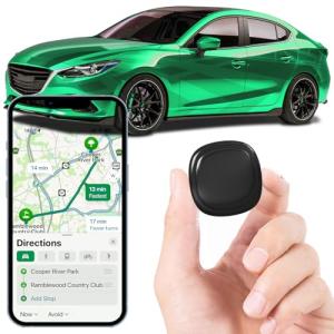 NGXDFL 2025 Model Mini GPS Tracker for Vehicles/Kids,Dogs, Worldwide GPS Tracker Car Locator,No Monthly Fee/No SIM Card Required