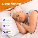 Pedometer Watch Senior Friendly No App/Phone Required, Waterproof Fitness Tracker Watch with Step Counter Calories/Sleep Tracker for Walking Running for Men Women