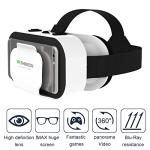 Virtual Reality Headset for Phone with Controller, 3D VR Glasses Adjustable VR Virtual Reality Goggles, Compatible 4.7-6.5 inch for iPhone & Android, for Movies Games（Black）