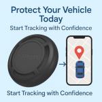 Magnetic Hidden GPS Tracker for Vehicles – Long Battery Life, No Subscription, Car Tracker Device Hidden (iOS Tracker 2025)