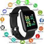 Waterproof Sport Smart Watch Bracelet Heart Rate Blood Pressure Fitness Tracker
