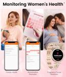 LIGE Smart Watches for Women (Answer/Make Call) with Diamonds，1.19” AMOLED Smartwatch with Heart Rate/Sleep Monitor,IP68 Waterproof Fitness Tracker 111 Sport Modes Pedometer for Android iOS,Rose Gold