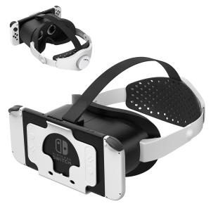 VR Headset for Nintendo Switch/OLED 3D Virtual Reality Glasses w/Adjustable Lens