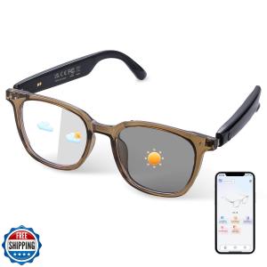 AI Smart Glasses for Men and Women, AI-Powered By Live Recording/Simultaneous